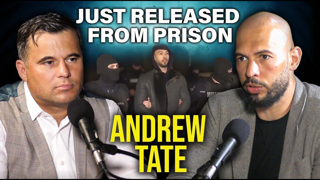 Andrew Tate's First Interview Since Being Charged With James English