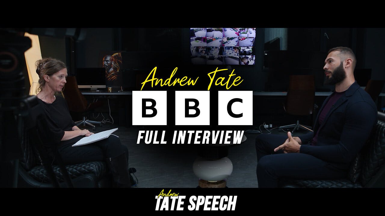 ANDREW TATE BBC INTERVIEW IN FULL UNDER HOUSE ARREST