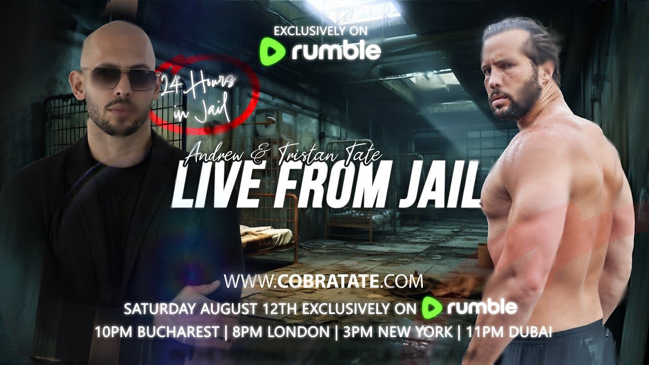 SPECIAL EMERGENCY MEETING - ANDREW TATE LIVE FROM JAIL