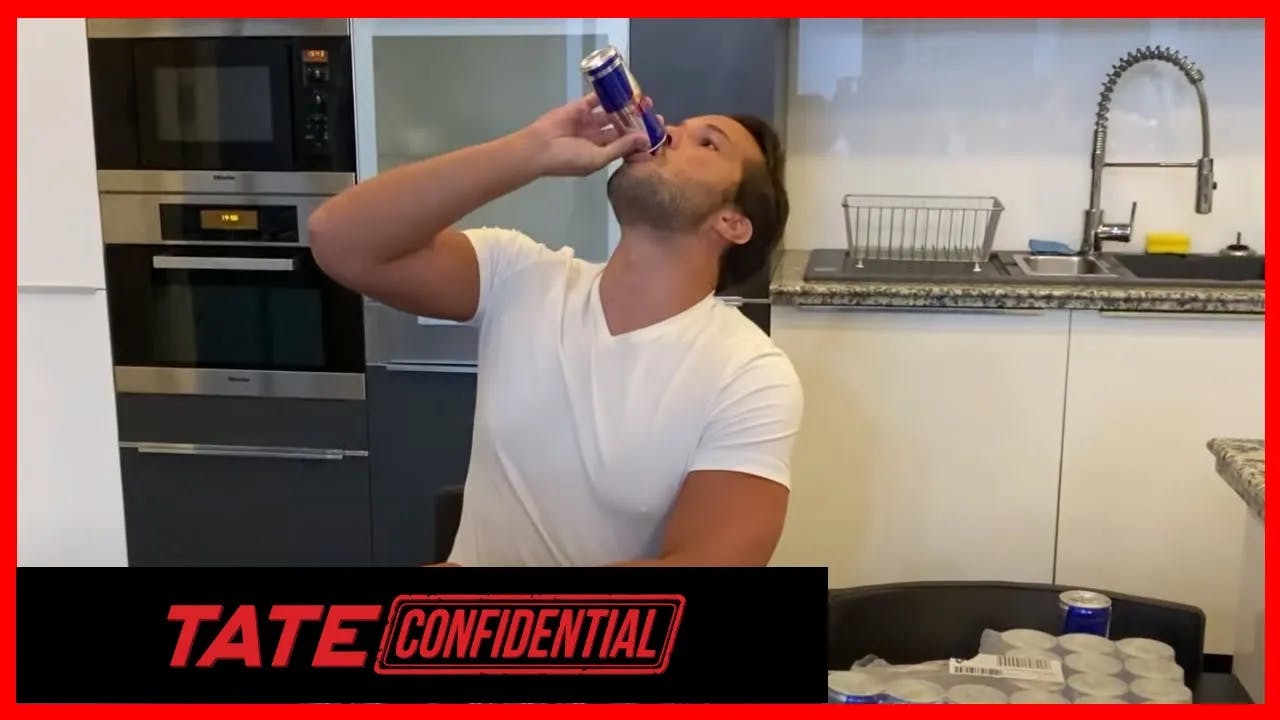 RED BULL DRINKING WORLD RECORD ATTEMPT | Tate Confidential Ep. 49
