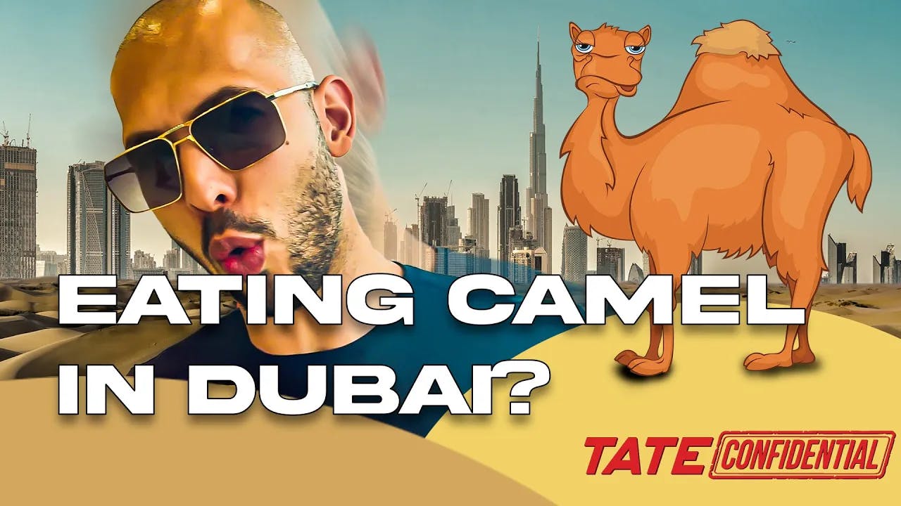 EATING CAMEL IN DUBAI 🐪 | Tate Confidential Ep. 140